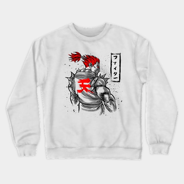 Evil Warrior Crewneck Sweatshirt by albertocubatas